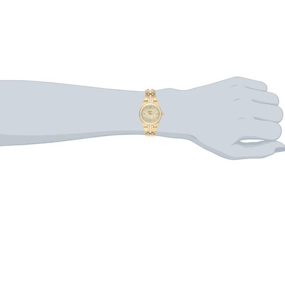 Relic by Fossil Womens Queen's Court Quartz Stainless Steel Goldtone Sport Watch - Picture 2 of 11